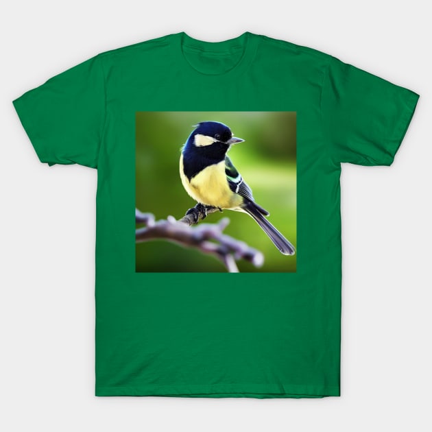 Great tit bird T-Shirt by Aimages